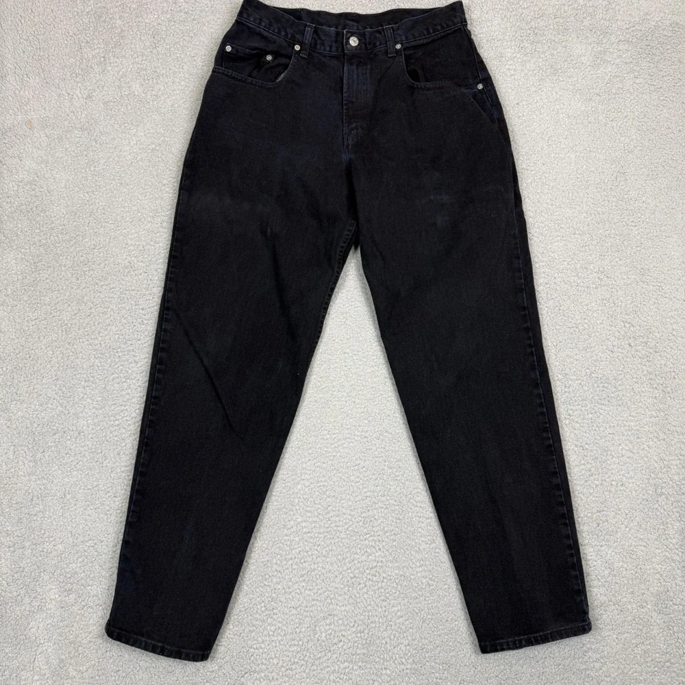 Vintage 90's Gap Baggy Fit Jeans Mens 32x32 Black Denim  Made in USA